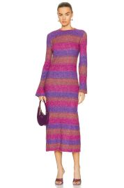 Simon Miller Axon Stripe Long Sleeve Sweater Dress at Forward