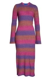 Simon Miller Axon Stripe Long Sleeve Sweater Dress at Nordstrom