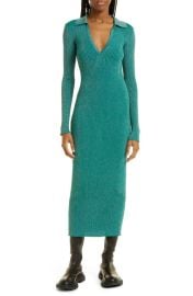 Simon Miller Choi Ribbed Long Sleeve Sweater Dress at Nordstrom