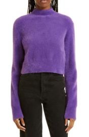 Simon Miller Oko Funnel Neck Crop Sweater at Nordstrom