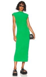 Simon Miller Runa Midi Dress in Grass Green at Revolve