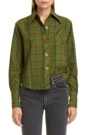 Simon Miller Wika Button Front Shirt at Nordstrom