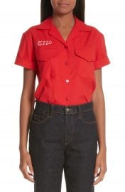 Simon Miller x Paramount Grease Rizzo Embroidered Mechanic Shirt  Nordstrom Exclusive    Nordstrom at Nordstrom