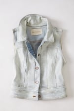 Simone Denim Vest at Anthropologie