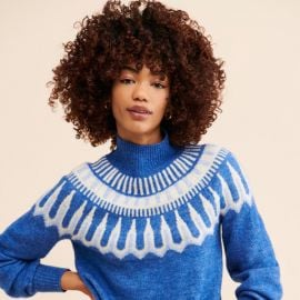 Simone Fair Isle Sweater Nuuly at Nuuly