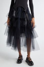 Simone Rocha Tiered Tulle Tutu Midi Skirt at Nordstrom
