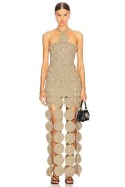 Simonmiller Beep Beep Dress In Star Gold at Revolve