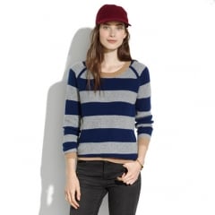 Simple Cashmere Waffle Sweater at Madewell