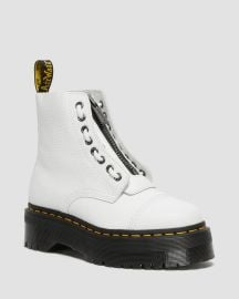 Sincalir Milled Nappa Leather Platform Boots Dr Martens at Dr Marten