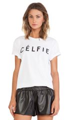 Sincerely Jules Celfie Tee in White  REVOLVE at Revolve