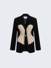 Single Breasted Corset Jacket - E-SHOP - Ready-to-Wear Maison Schiaparelli at Schiaparelli