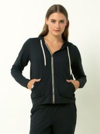 Single Stitch Lightweight Full Zip Hoodie at Nordstrom