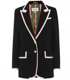 Single-breasted blazer at Mytheresa