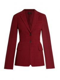 Single-breasted linen-blend blazer at Matches