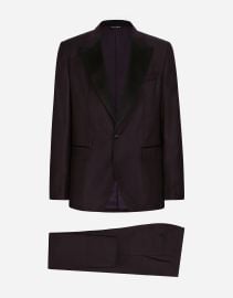 Single-breasted tuxedo suit in Multicolor for Men DolceampGabbana US at Dolce & Gabbana