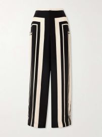 Sir Pietra Printed Silk crepe Wide leg Pants at Net a Porter