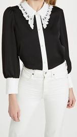 Sister Jane RSVP Lace Collar Blouse at Shopbop