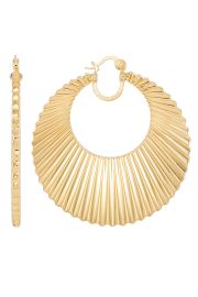 Sister Love Sun Goddess Hoops - Extra Large at Simone I. Smith