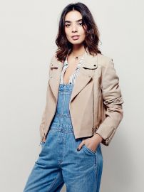 Size me up cropped suede jacket at Free People