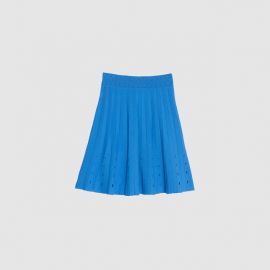 Skater skirt with cut-out details at Sandro