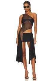 Sketch Y Tricot Mesh Dress at Revolve