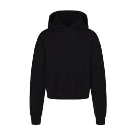 Skims Cotton Blend Fleece Classic Pullover Hoodie at Skims