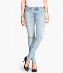 Skinny Low Jeans at H&M