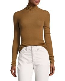 Skinny Rib Turtleneck Sweater at Neiman Marcus