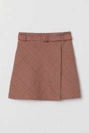  Skirt with Belt  at H&M