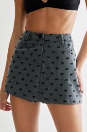 Skirts Bow Print Skort NastyGal at Nasty Gal