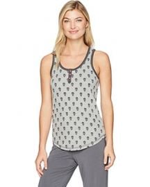 Skull Canyon Henley Tank by PJ Salvage at Amazon