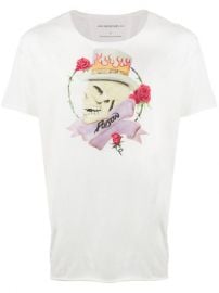 Skull Print T-shirt by John Varvatos Star USA at Farfetch