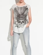 Skull shirt from Zara at Zara