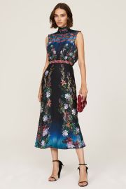 Sky Flourish Fleur Midi Dress by SALONI for 158 Rent the Runway at Rent the Runway