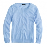 Sky blue cardigan at J Crew at J. Crew