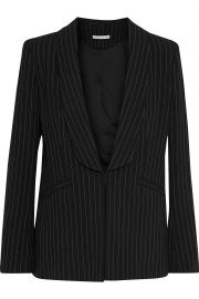 Skye pinstriped twill blazer at The Outnet