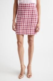 Skyler Ritz Metallic Tweed Skirt at Nordstrom