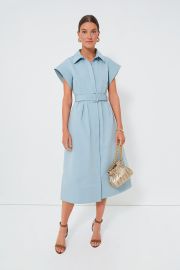 Slate Blue Chloe Dress Tuckernuck at Tuckernuck