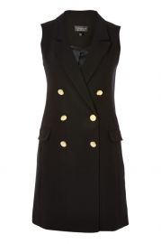 Sleeveless Blazer Dress at Topshop