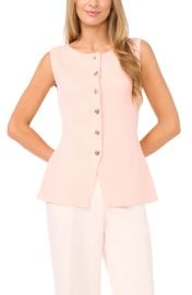 Sleeveless Button-Up Shirt at Nordstrom