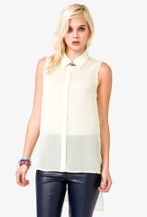 Sleeveless Chiffon Top at Forever 21