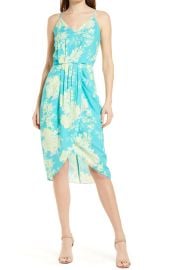 WornOnTV: Dr Randolphs blue floral wrap dress on General Hospital ...