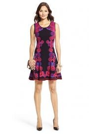 Sleeveless Knit Bodycon Dress at DvF