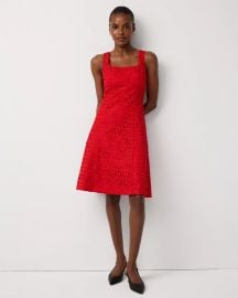 Sleeveless Lace Dress at White House Black Market