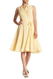 Sleeveless Pleated Upper Dress by NANETTE Nanette Lepore at Nordstrom Rack