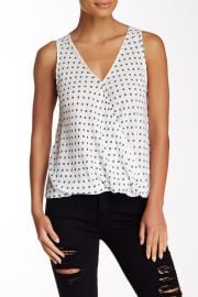 Sleeveless Surplice Blouse at Nordstrom Rack