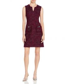 Sleeveless Tweed Dress by Karl Lagereld Paris at Bloomingdales