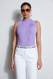 Sleeveless Twist Knit Elie Tahari at Elie Tahari