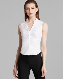 Sleeveless V Neck at Bloomingdales