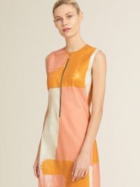 Sleeveless Zip Front Dress by DKNY at Macys